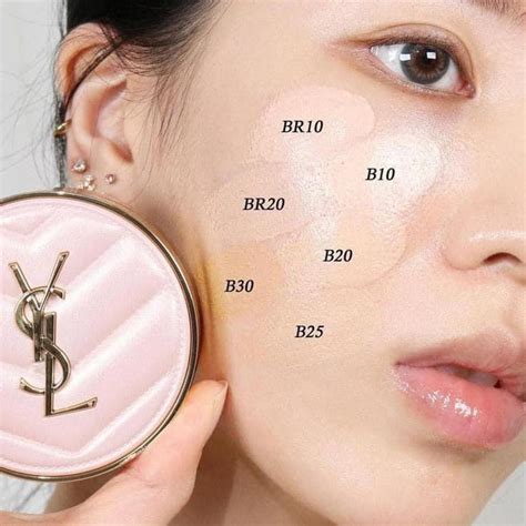 ysl glow pact cushion b10|YSL glow mesh foundation.